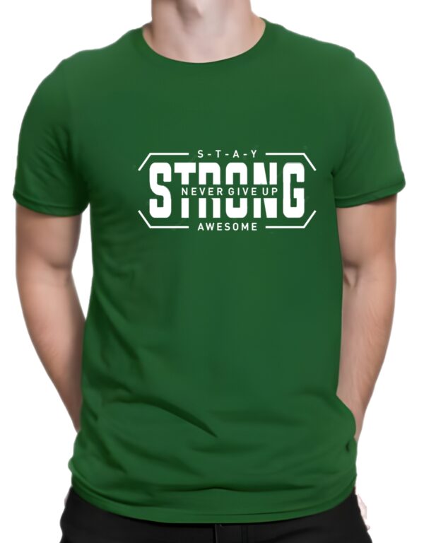Stay strong never give up awesome : Premium T-Shirt