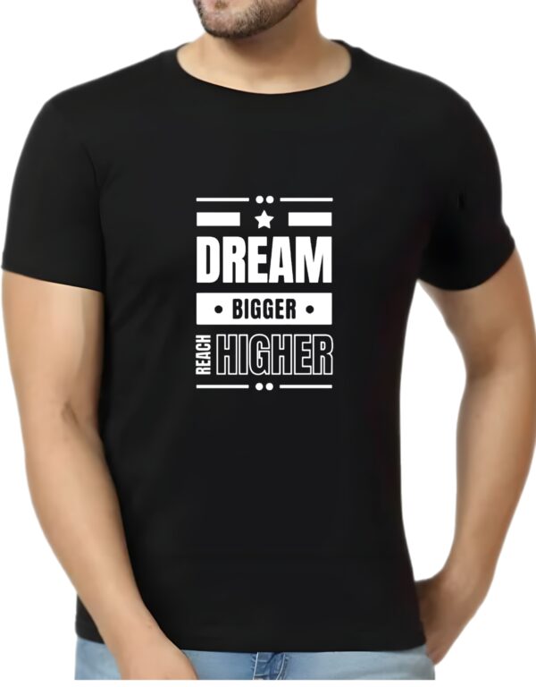 Dream bigger reach higher : Premium T-Shirt