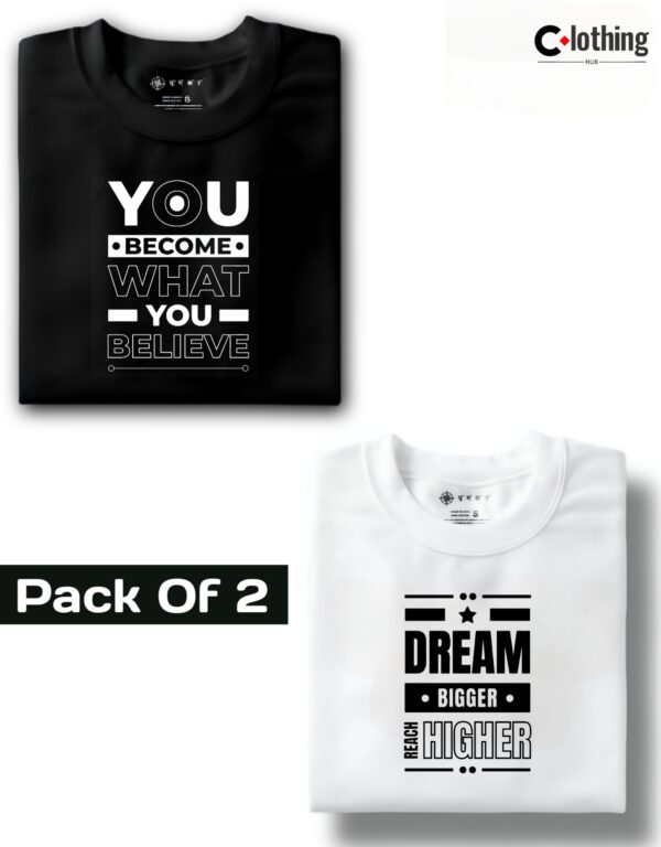 You become what you believe : Black & Dream bigger reach higher White Combo Pack